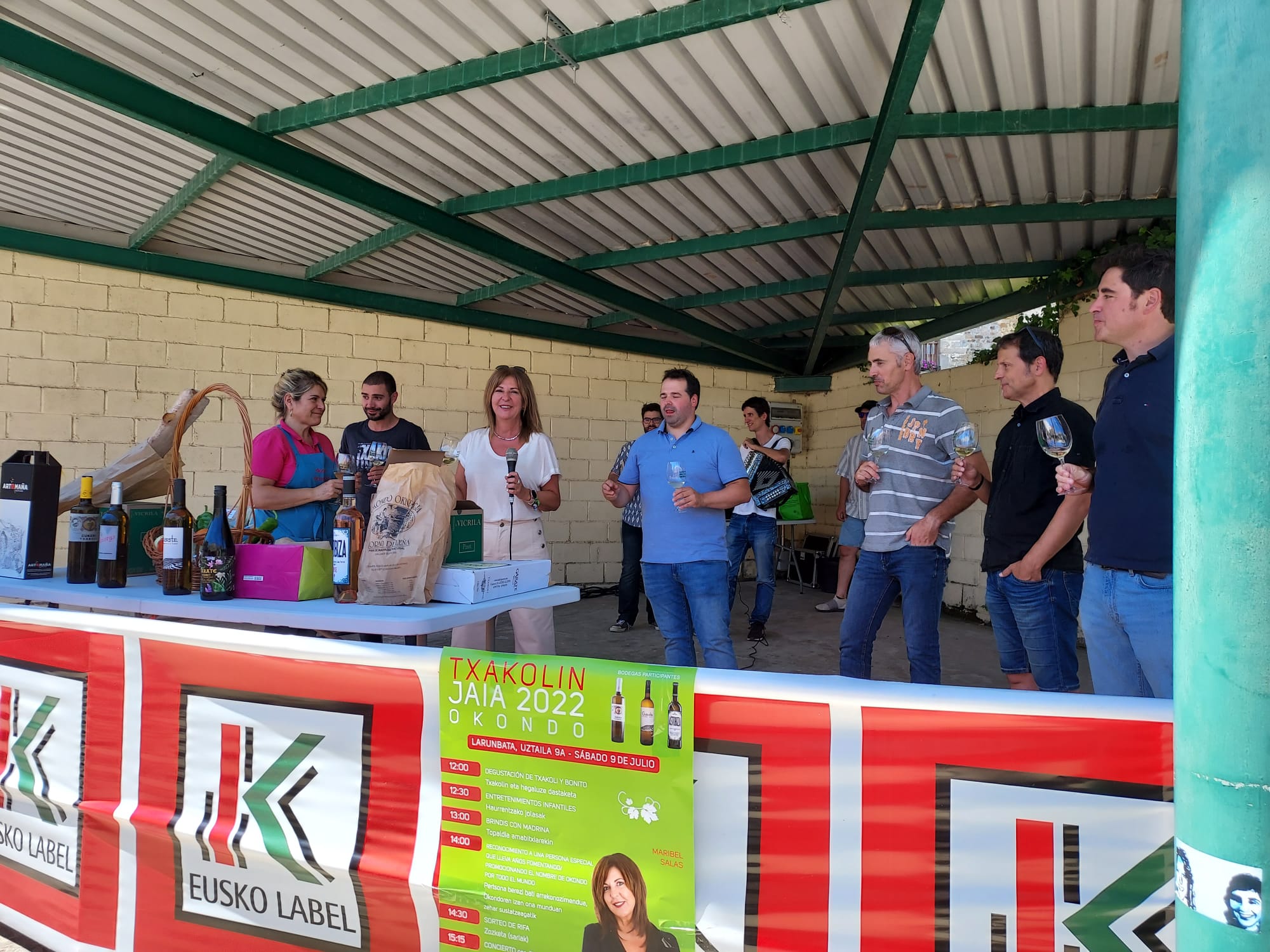 Evento enturístico en Ruta del Txakoli
