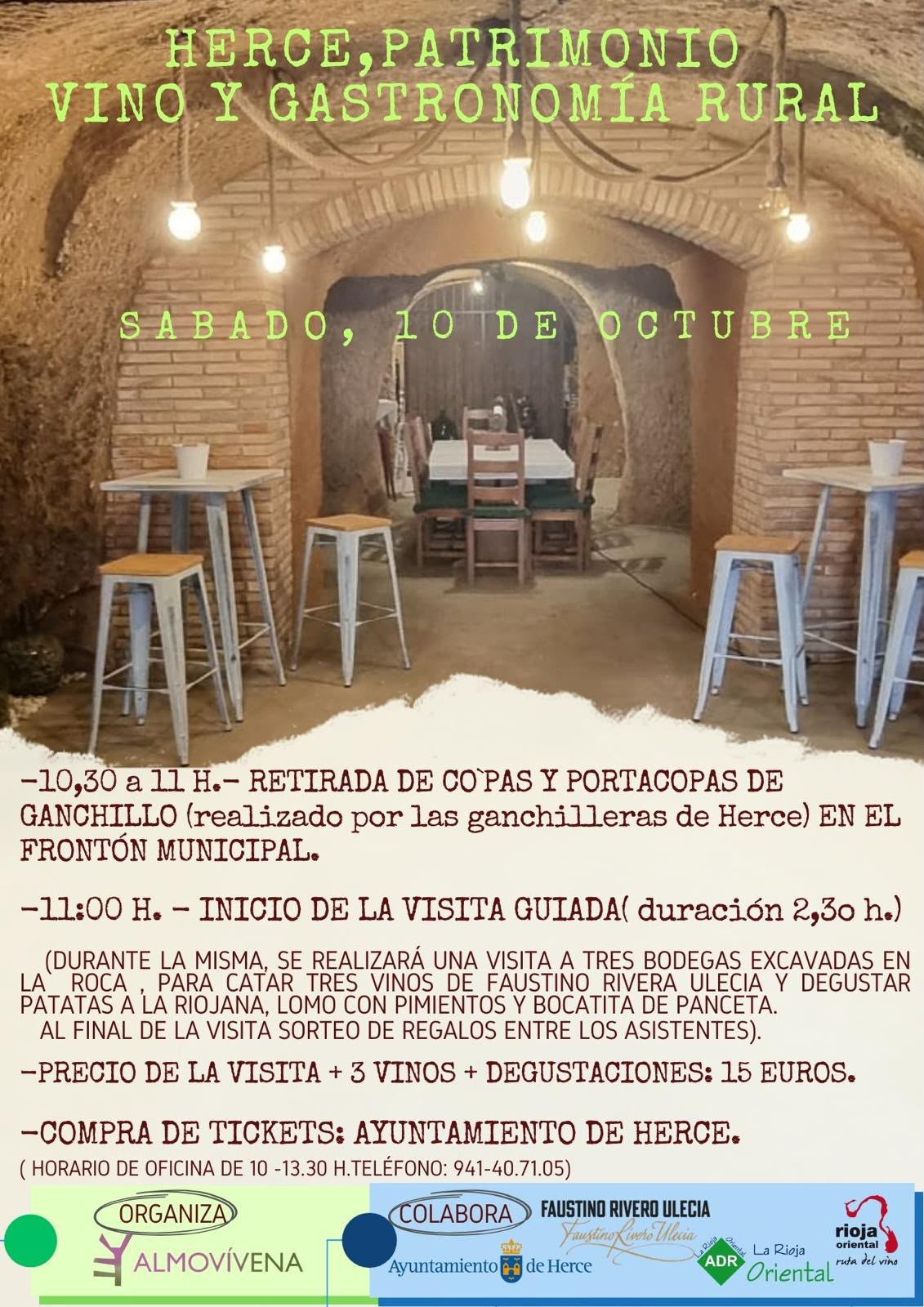 Vino y Patrimonio en Herce, Ruta del Vino Rioja Oriental